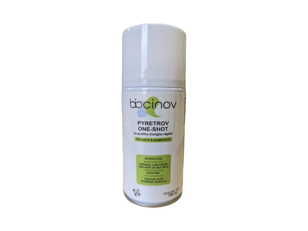 Aérosol pyrèthre végétal sans PBO 150 ml